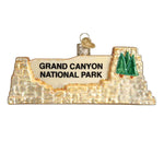 Old World Christmas Grand Canyon National Park - One Glass Ornament 2 Inch, Glass - Ornament Camping Colorado River 36175 (59297)