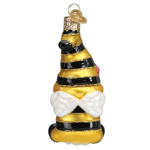 Old World Christmas Bee Happy Gnome - - SBKGifts.com