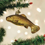 Old World Christmas Brown Trout - - SBKGifts.com