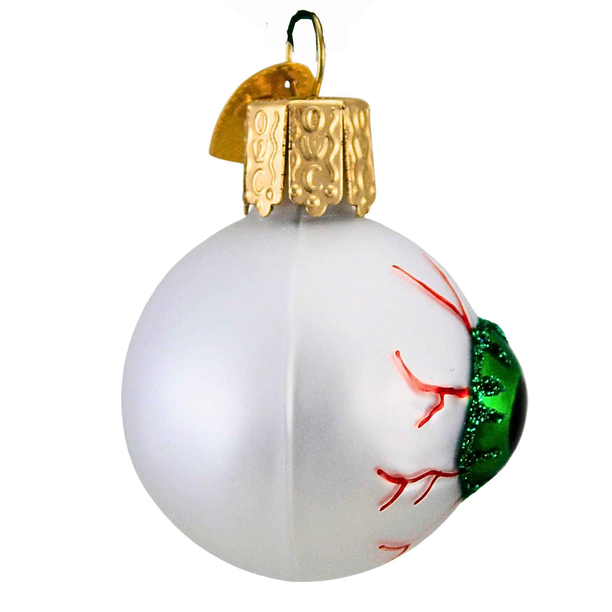 Old World Christmas Green Evil Eye - - SBKGifts.com