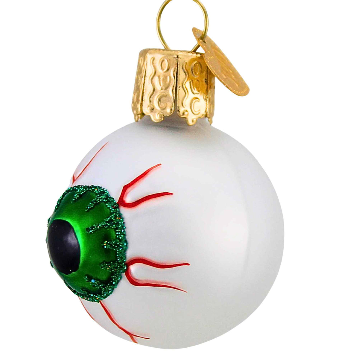 Old World Christmas Green Evil Eye - - SBKGifts.com