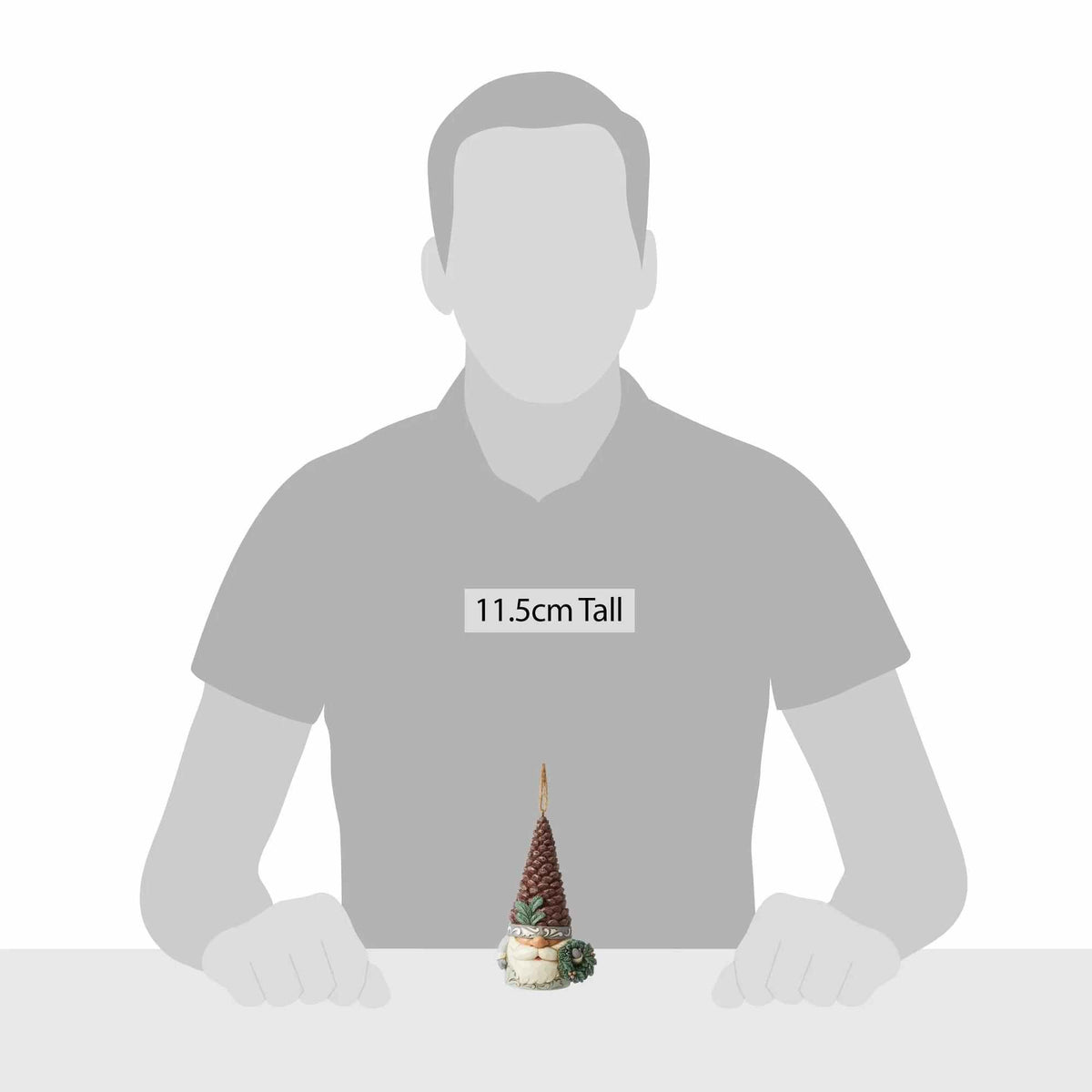 Jim Shore Gnome With Pinecone Hat - - SBKGifts.com