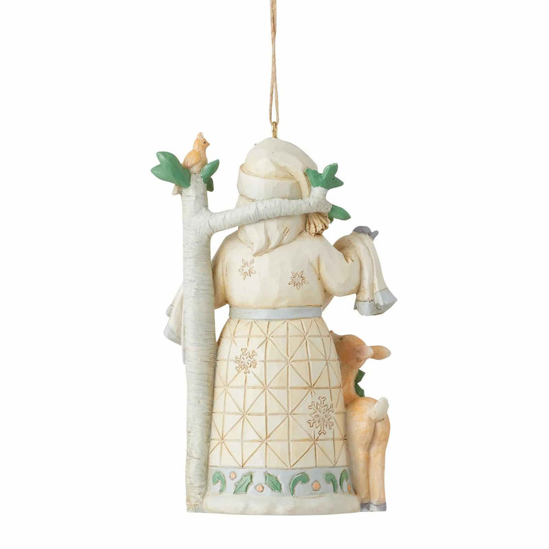 Jim Shore Woodland Santa Noel Ornament - - SBKGifts.com