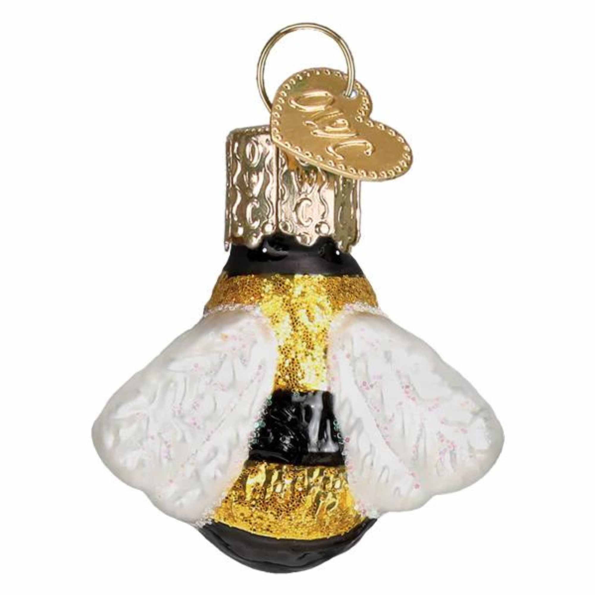 Old World Christmas 1.50In Mini Honey Bee, Glass, Gumdrops