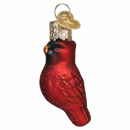 Old World Christmas Mini Red Cardinal - - SBKGifts.com
