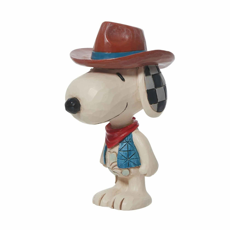 Jim Shore Mini Snoopy Cowboy - - SBKGifts.com