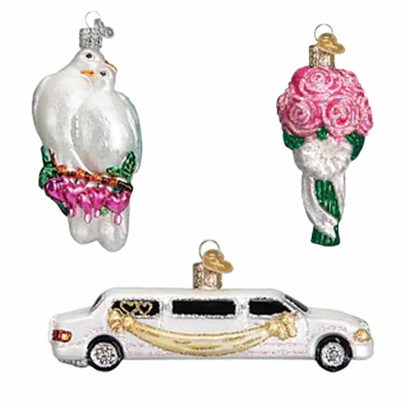 Old World Christmas Just Married Collection - - SBKGifts.com