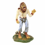 Department 56 Villages Wolfman's Howl - One Accessory 3.75 Inch, Polyresin - Halloween Hairy Skulls Fangs 6012284 (59434)