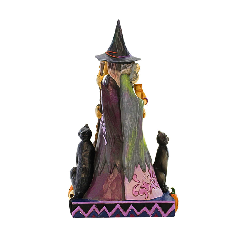 Jim Shore Witch Way? - - SBKGifts.com