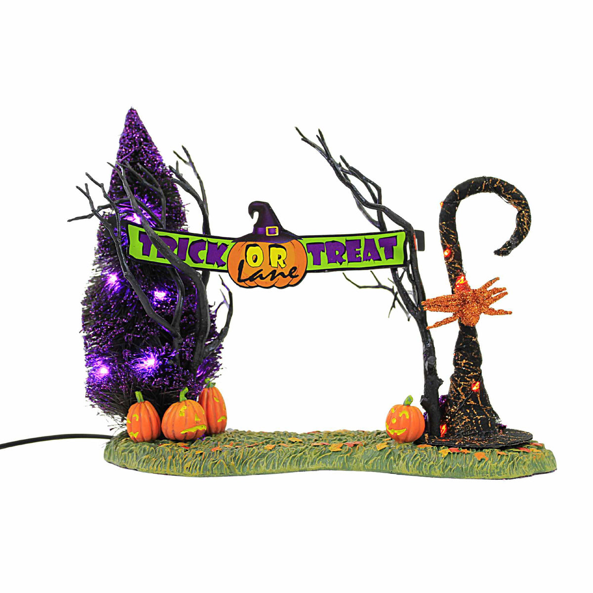 (59469) Lit Trick Or Treat Lane Entrance