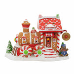 Department 56 Villages Gingerbread Supply Company - One North Pole Building 5 Inch, Porcelain - North Pole Series Train 6011413 (59474)