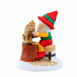 Department 56 Villages Ready For Paint - One Accessory 1.75 Inch, Porcelain - Santa's Elf Carving Horse 6009829 (59480)