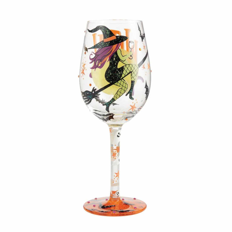 Lolita Glassware Witch Way To The Wine? - - SBKGifts.com