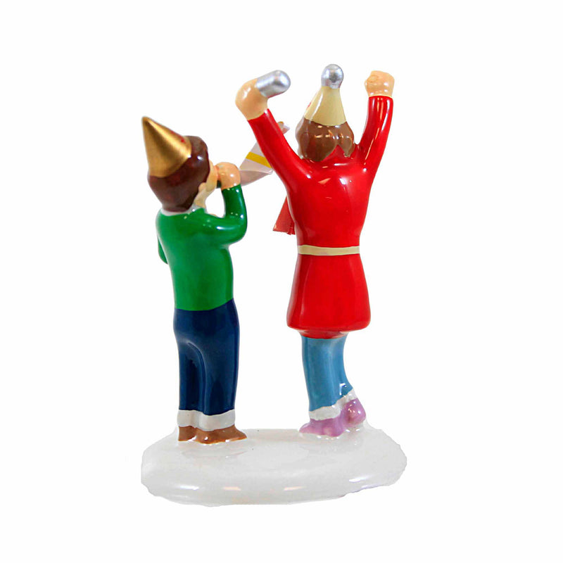 Department 56 Villages We Made It Until Midnight - - SBKGifts.com