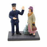 Department 56 Villages Calling For  A Porter - One Accessory 2.5 Inch, Porcelain - Travel Suitcases Bellhop 6011381 (59552)