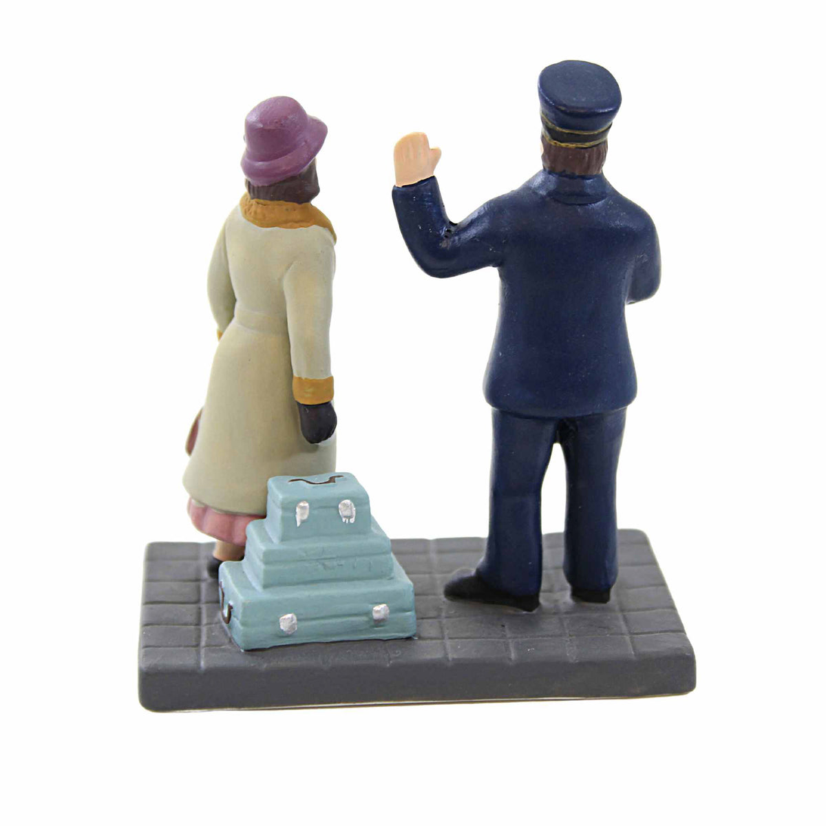 Department 56 Villages Calling For  A Porter - - SBKGifts.com