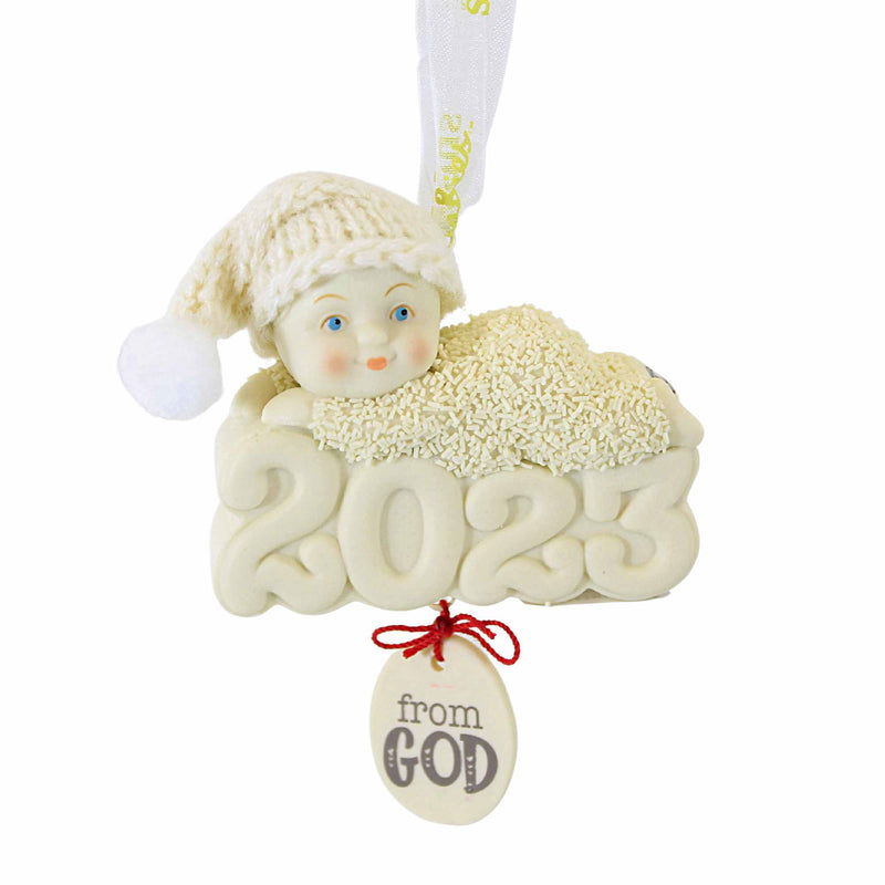 Snowbabies From God Ornament - One Ornament 3.75 Inch, Polyresin - Baby Christmas 2023 6012365 (59585)