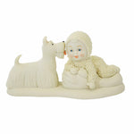 Snowbabies Who's In My Bed - One Figurine 2.5 Inch, Ceramic - Puppy Sleep Lick 6012336 (59589)