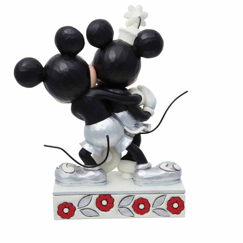 Jim Shore D100 Minnie And Mickey - - SBKGifts.com
