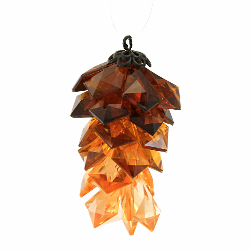 Ganz Pinecone Ornaments - Three Ornaments 2.5 Inch, Acrylic - Fall Autumn Acryf126 (59648)