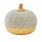 Ganz Medium Cement Pumpkin - One Medium Cement Pumpkin 3.5 Inch, Cement - Gold Stem Fall Thanksgiving 59651 (59651)