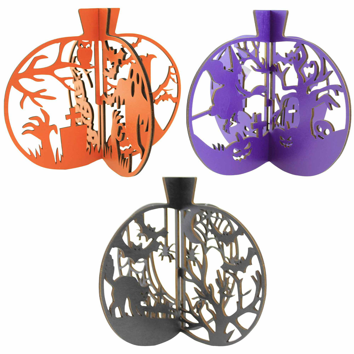 (59709) Laser Cut Pumpkins Lg