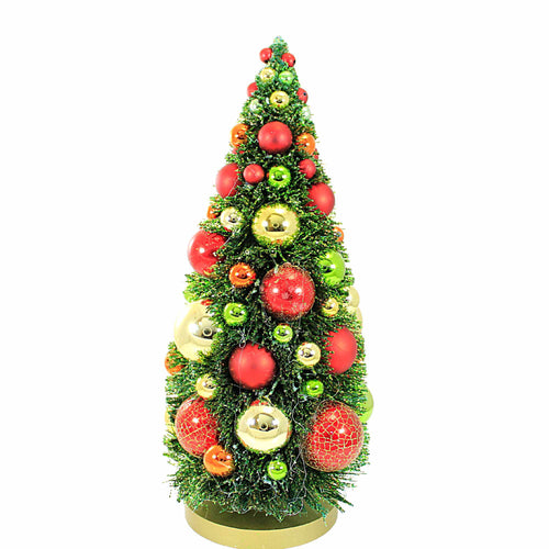 Cody Foster Bottle Brush Christmas Tree Shatterproof Ornaments - - SBKGifts.com