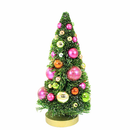 Cody Foster Bright Bottle Brush Christmas Tree Shatterproof Ornaments - - SBKGifts.com