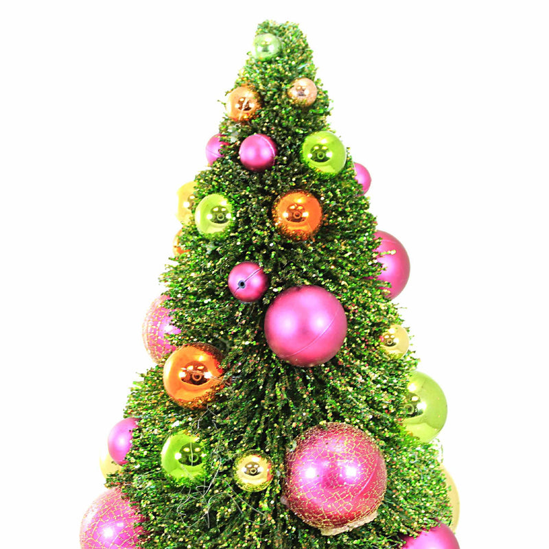 Cody Foster Bright Med Bottle Brush Christmas Tree Shatterproof Ornaments - - SBKGifts.com