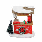 Department 56 Villages Hot Cocoa Stand - 4.0 Inch, Polyresin - Village Cross Product 6013024 (59779)