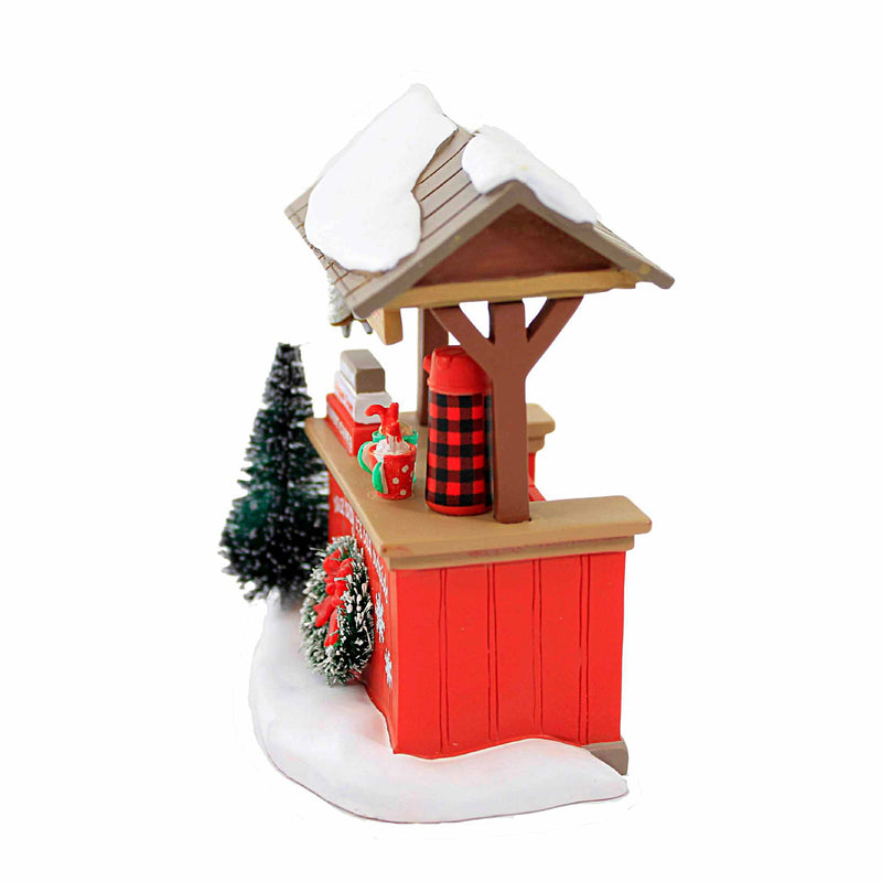Department 56 Villages Hot Cocoa Stand - - SBKGifts.com