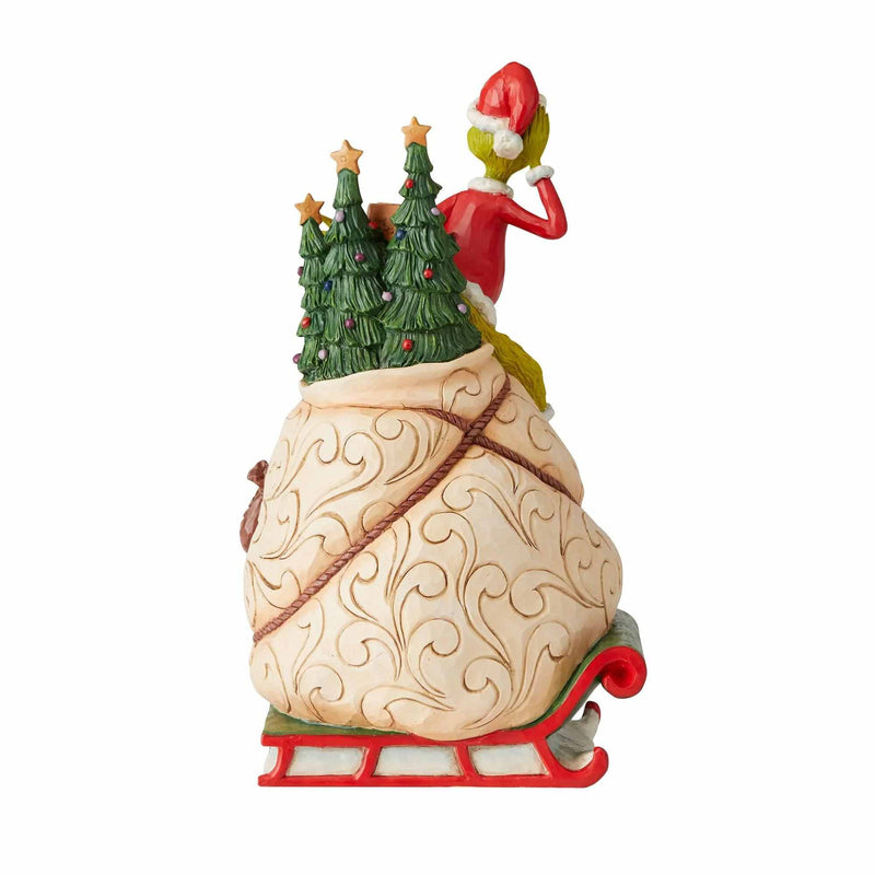 Jim Shore Grinch Lighted Rotator - - SBKGifts.com