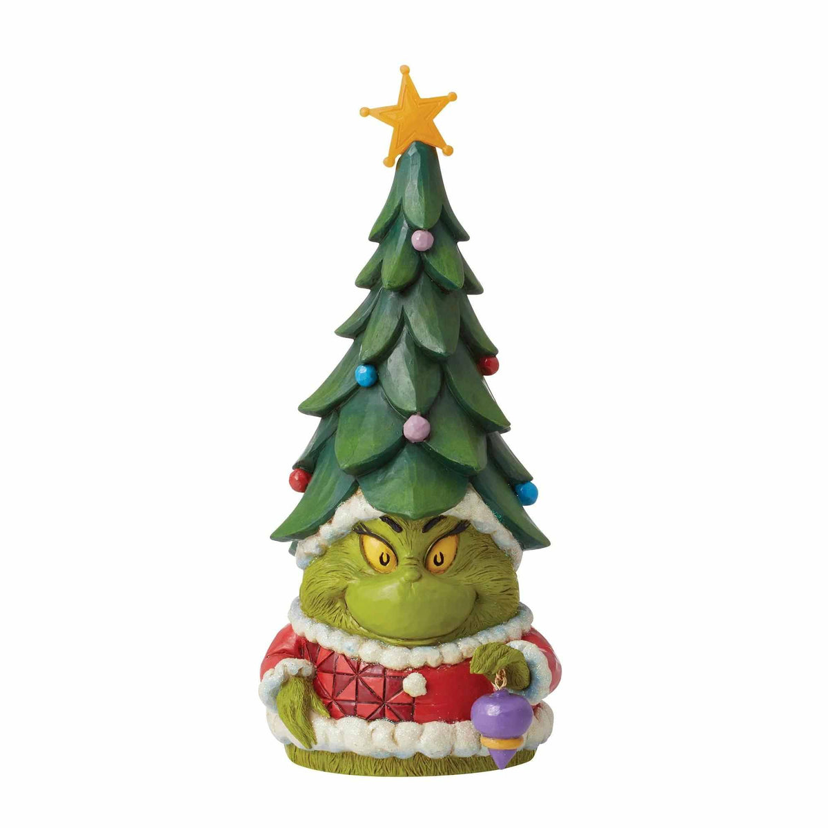 (59798) Grinch Gnome With Christmas Tree Hat