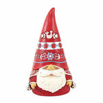 Jim Shore Warming Up For The Season - One Figurine 7.25 Inch, Resin - Nordic Noel Gnome Bells 6012892 (59807)