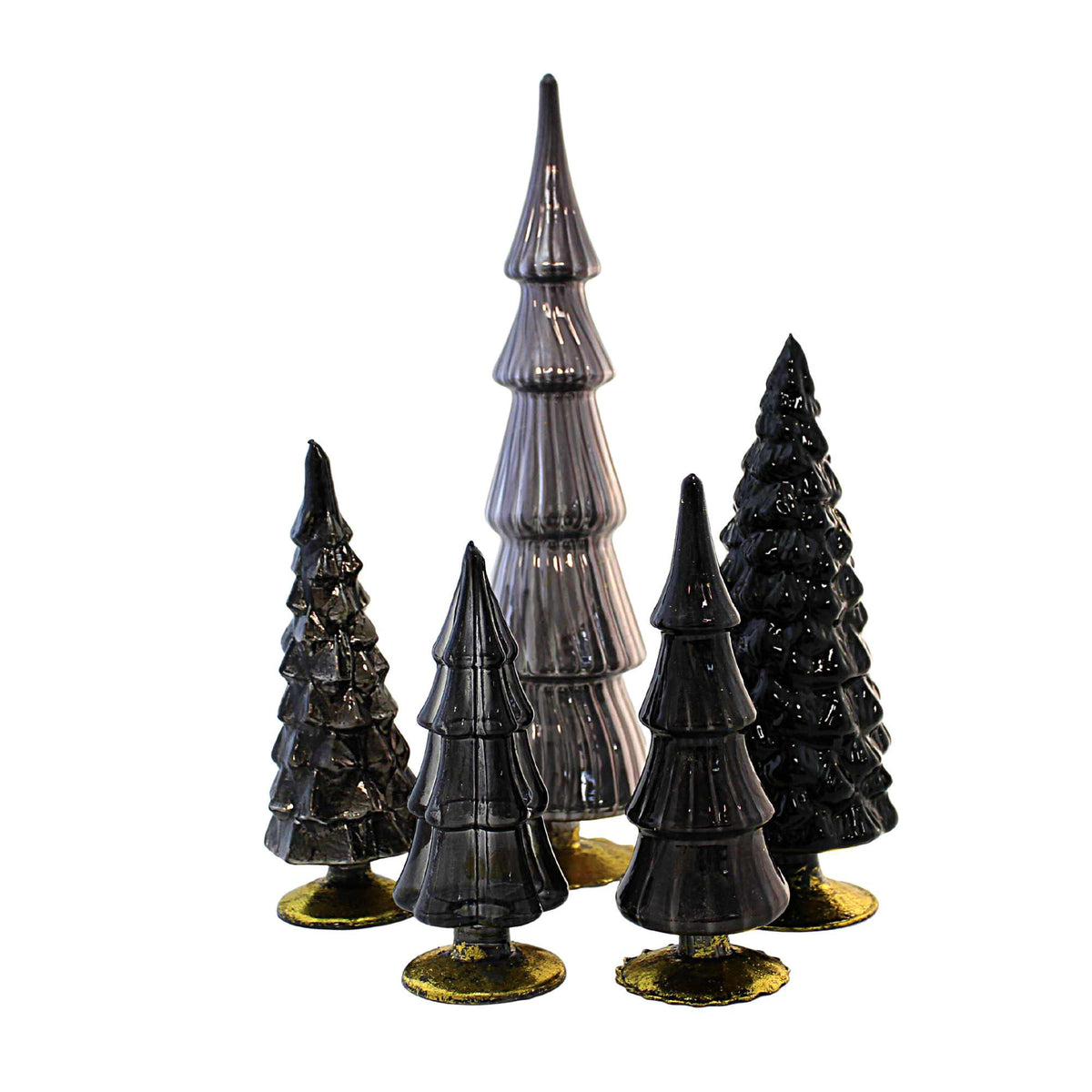 59839 Black & Gray Glass Tree St/5 49272SW