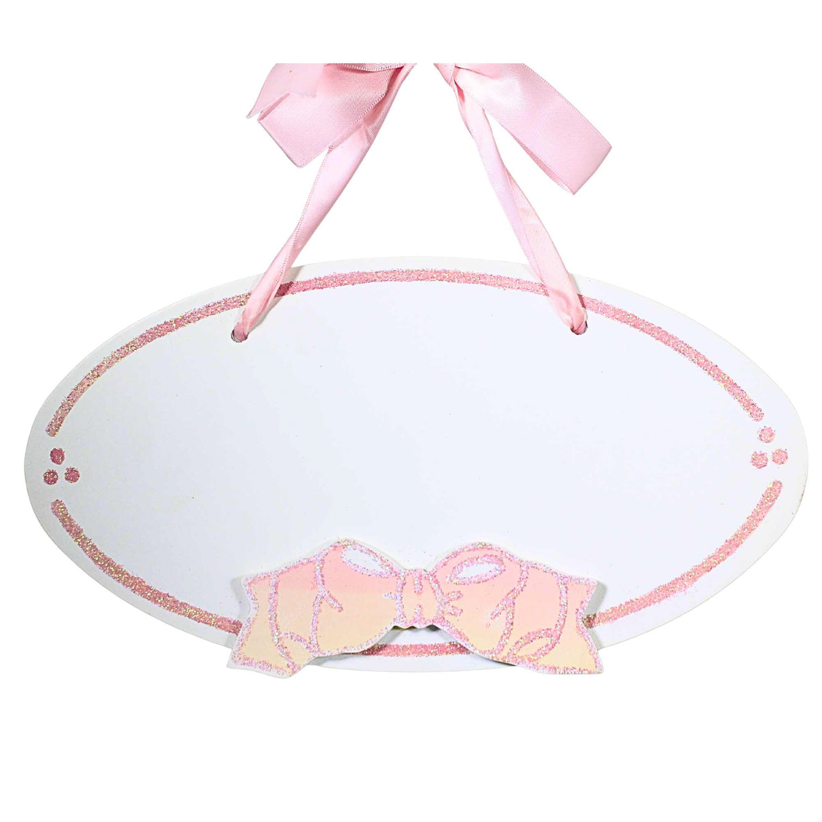 Gift Giant Pink Bow Room Sign - - SBKGifts.com