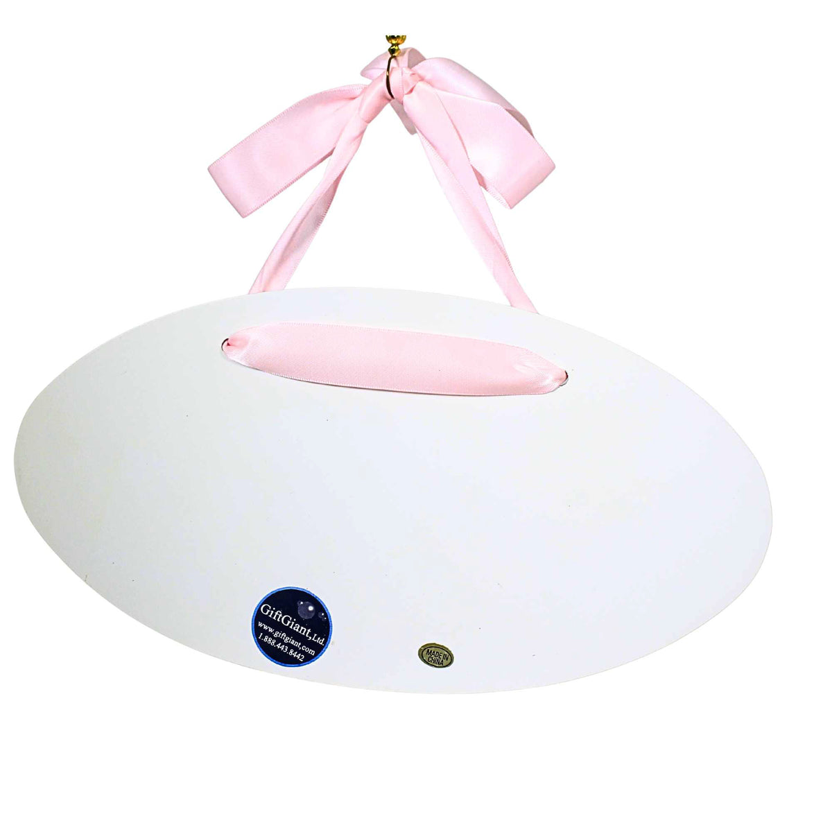 Gift Giant Pink Bow Room Sign - - SBKGifts.com