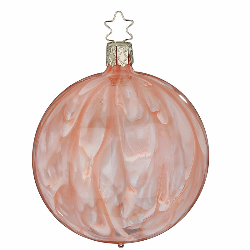 Inge Glas Symphony Of Colour - One Ornament 3.75 Inch, Glass - Christmas Ornament Ball Translucent 21533T010 (60017)
