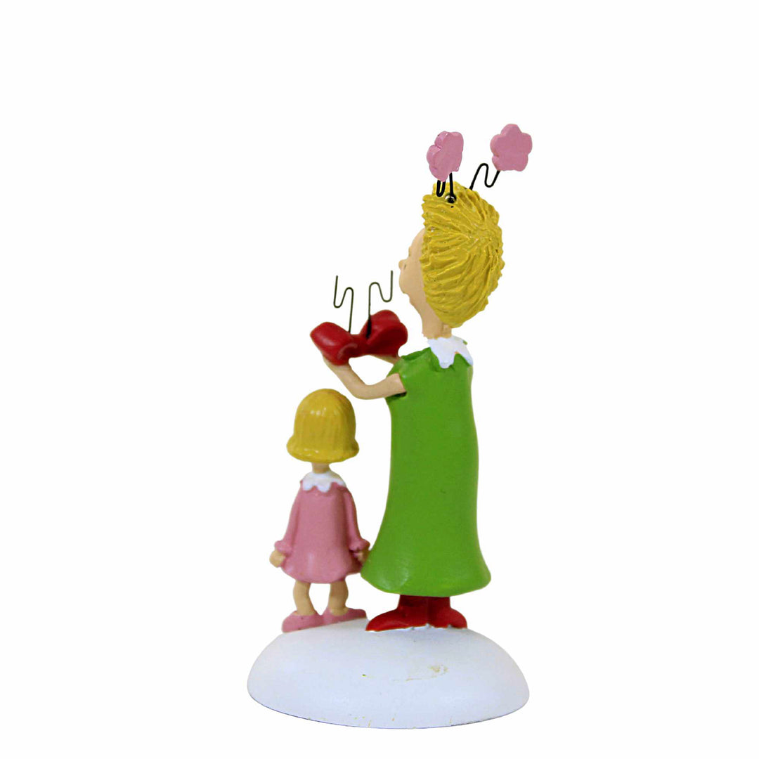  Department 56 Grinch Villages It Takes Two Grinch and Cindy Lou  Accessory Figuine, 6 inch : Home & Kitchen