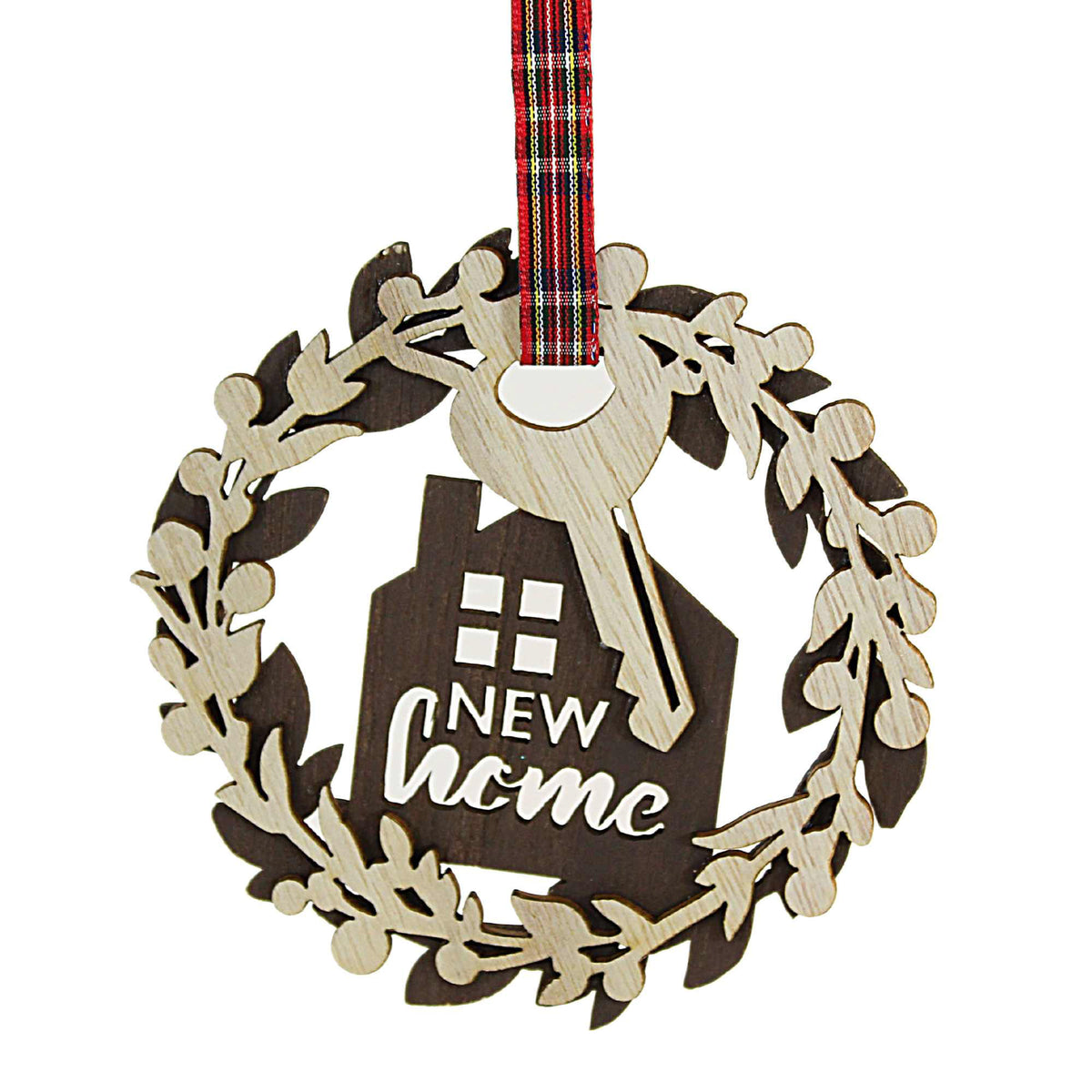 (60077) New Home Wreath Ornament