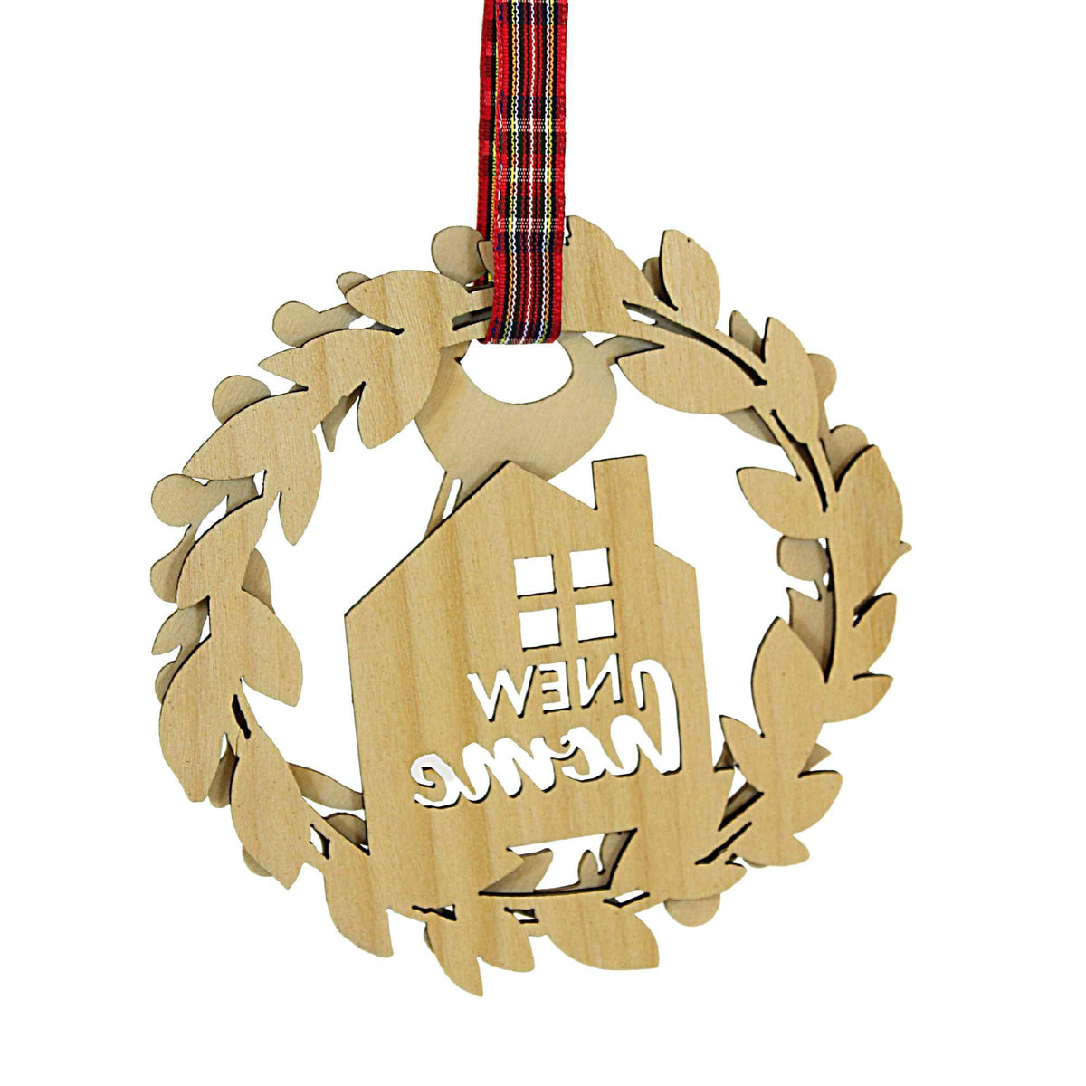 Enesco New Home Wreath Ornament - - SBKGifts.com