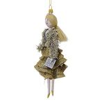 De Carlini Cora In Gold Ruffled Skirt - - SBKGifts.com