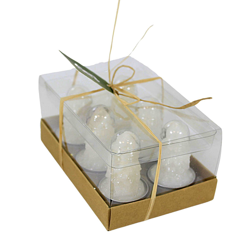 Tag Spruce Tealight Candles Set/6 - - SBKGifts.com