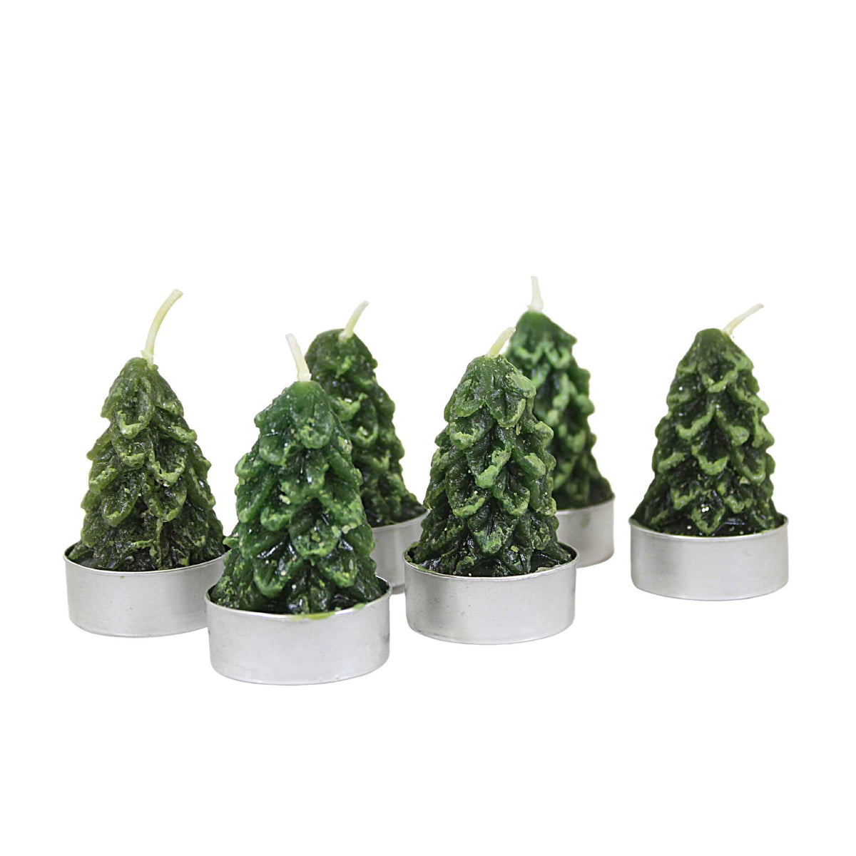 Tag Spruce Tealight Candles Set/6 - - SBKGifts.com