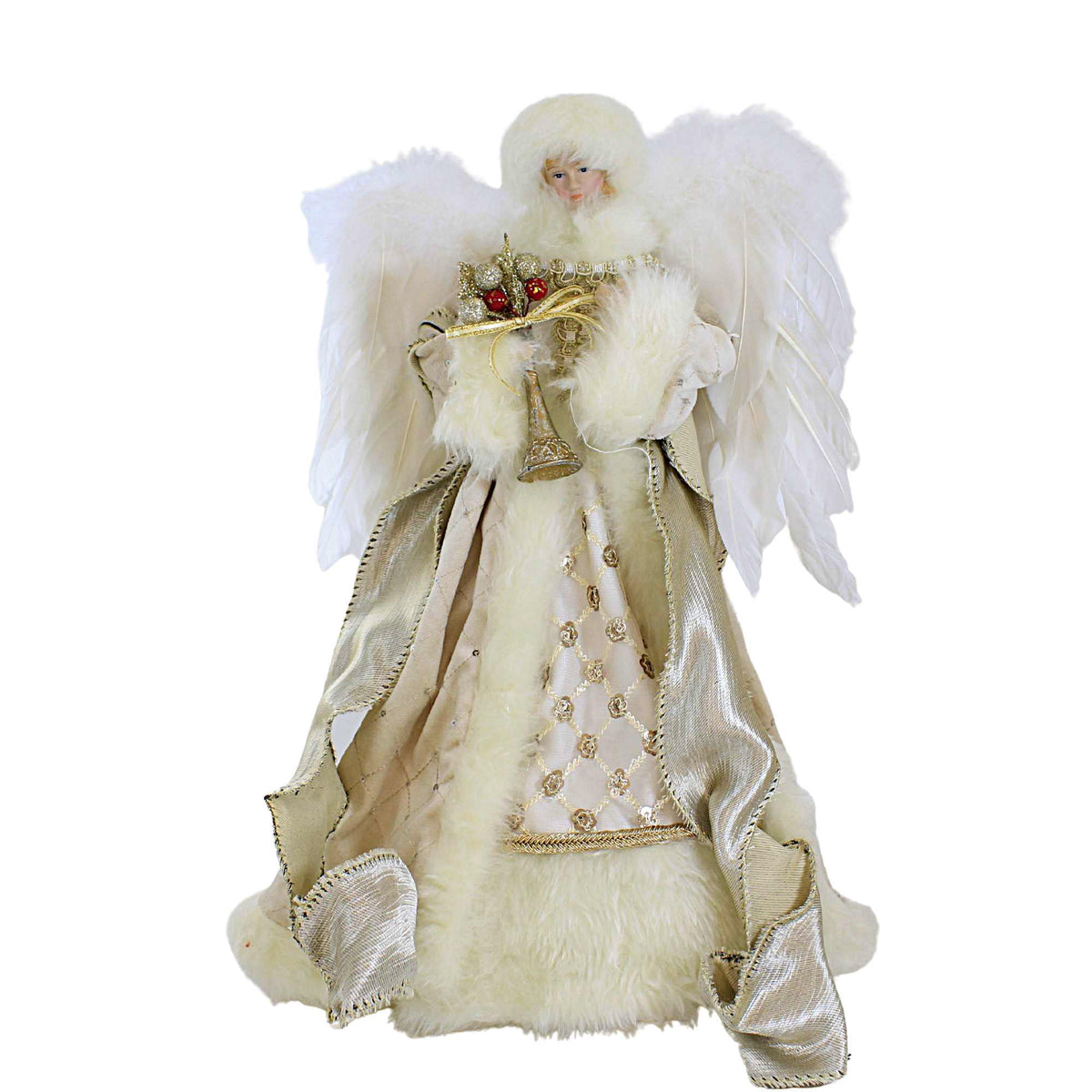 (60206) Champagne Angel Tree Topper