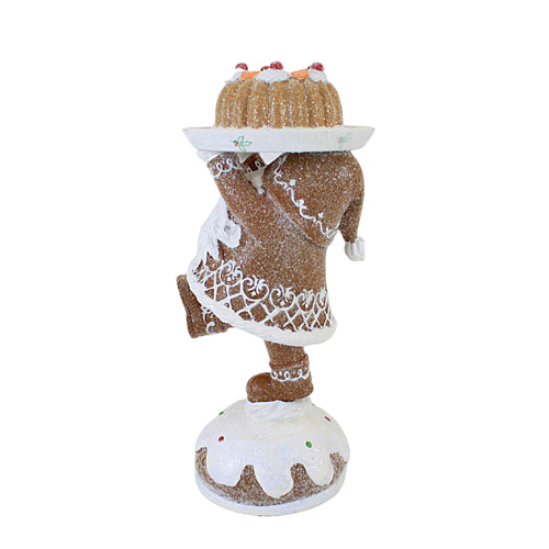 Gingerbread Gnome Standing On Cake - - SBKGifts.com