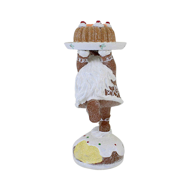 Gingerbread Gnome Standing On Cake - - SBKGifts.com