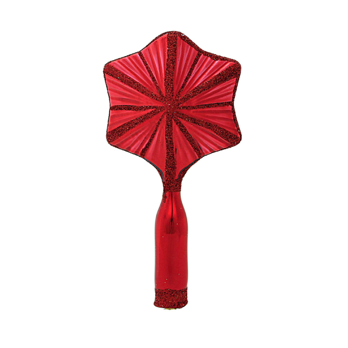 (60224) Red Retro Mini Star Tree Topper