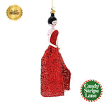 Santa Land Mary Alice In Red & White Candy Stripe Long Skirt - - SBKGifts.com
