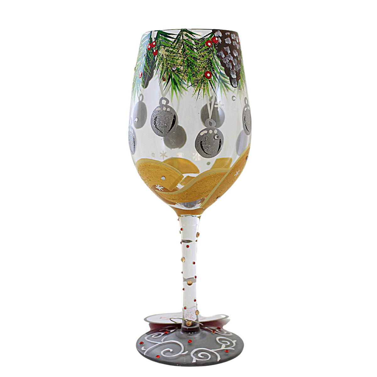 Lolita Glassware Jingle Bell Hop - - SBKGifts.com